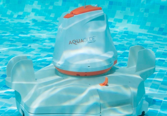 Автоматический аккумуляторный очиститель дна бассейнов AquaGlide Bestway 58620