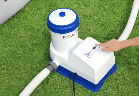 Фильтрующий насос Smart Touch Wi-Fi Filter Pump Bestway 58680, картриджный