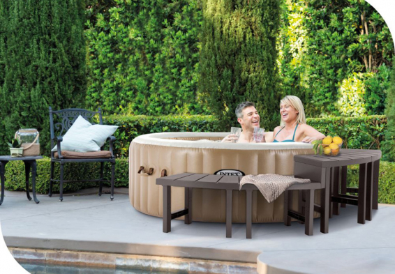 C    Spa Bench Medium+Tall Intex 28515