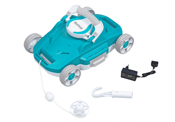 Аккумуляторный очиститель дна бассейнов AquaTronix G200 Robotic Pool Vacuum Bestway 58765
