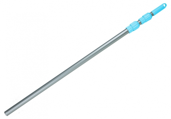 Телескопическая ручка-трубка для чистящих аксессуаров Telescoping Aluminium Shaft Intex 29055, длиной 279 см, диаметром 29.8 мм