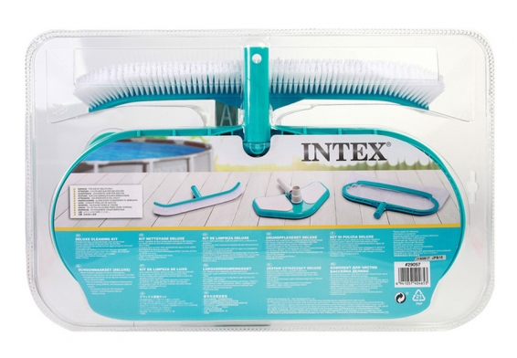 Насадки для очистки бассейна Deluxe Cleaning Kit Intex 29057, под ручку-трубку диаметром 29.8 мм