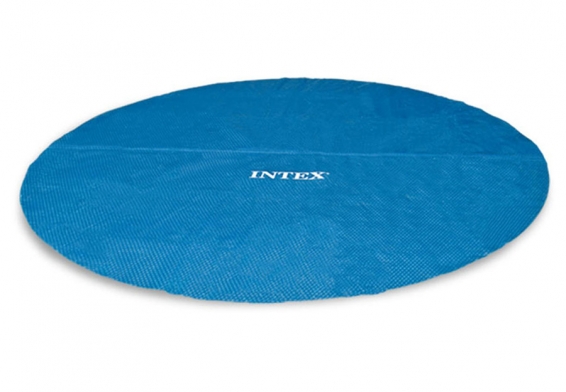 Обогревающий тент диаметром 348 см для круглых бассейнов Solar Cover Intex 28012