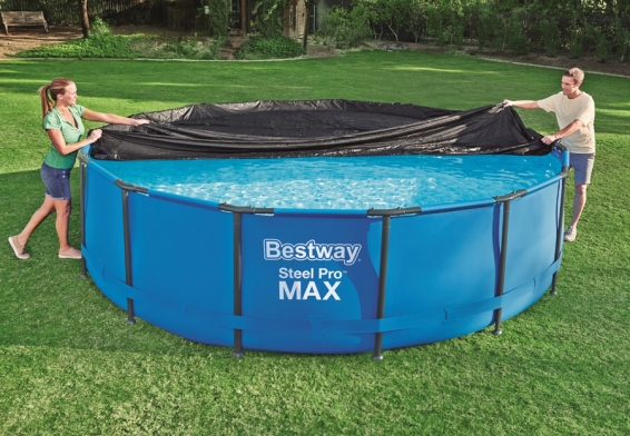 Тент диаметром 470 см для круглых бассейнов Pool Cover Bestway 58038