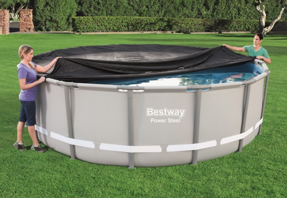 Тент диаметром 493 см для круглых бассейнов Pool Cover Bestway 58249