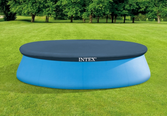 Тент для круглых надувных бассейнов диаметром 305 см Easy Set Pool Cover Intex 28021
