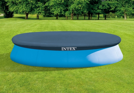 Тент для круглых надувных бассейнов диаметром 366 см Easy Set Pool Cover Intex 28022