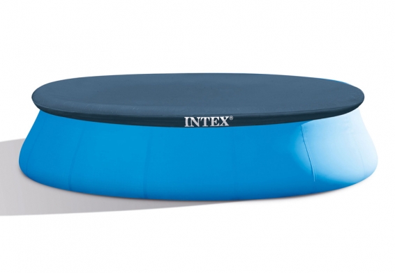 Тент для круглых надувных бассейнов диаметром 549 см Easy Set Pool Cover Intex 58917