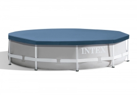 Тент для круглых каркасных бассейнов диаметром 305 см Round Pool Cover Intex 28030