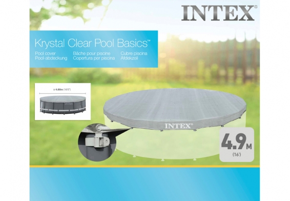       488  Deluxe Pool Cover Intex 28040