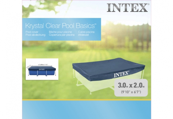       300  200  Rectangular Pool Cover Intex 28038