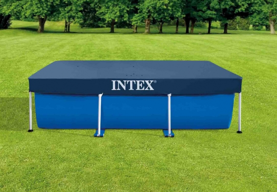       300  200  Rectangular Pool Cover Intex 28038