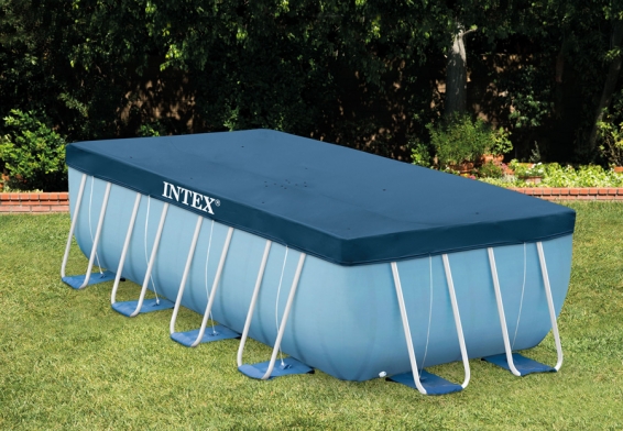       400  200  Rectangular Pool Cover Intex 28037