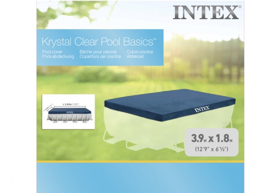       400  200  Rectangular Pool Cover Intex 28037