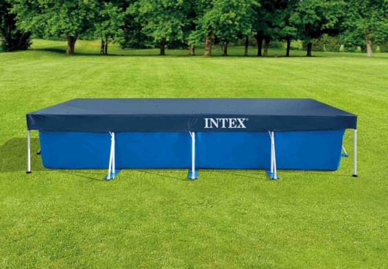       450  220  Rectangular Pool Cover Intex 28039