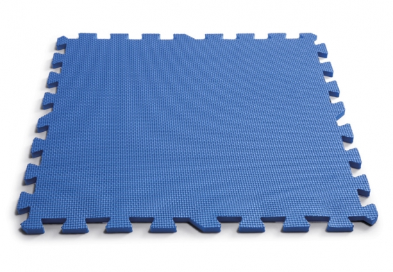 Подстилка Пазл из 8-ми секций Floor Protektor Intex 29081, цвет синий