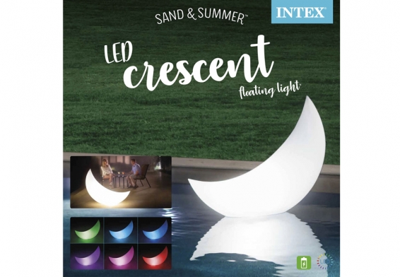    LED Floating Crescent Intex 68693