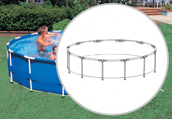  Intex 54942WA     Metal Frame 457  91 