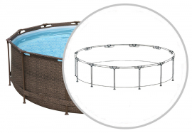 Bestway 56709SBK    Steel Pro Max Frame 366  100 