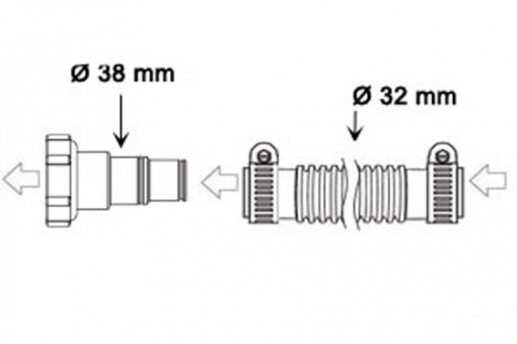        38   32-38  Intex 10849