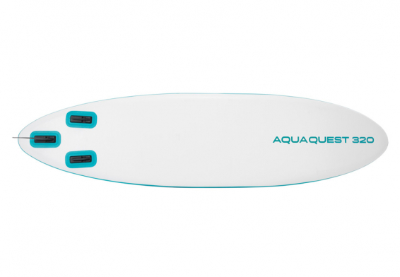 Сапборд надувной Aqua Quest 320 Sup Intex 68242NP, вёсло, насос