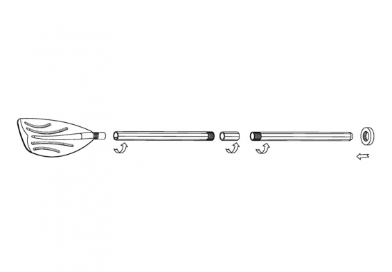     French Oars Intex 59623