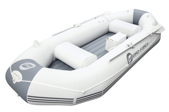 Трехместная надувная лодка Marine Pro-I Raft Set Bestway 65044, алюминиевые вёсла, ручной насос