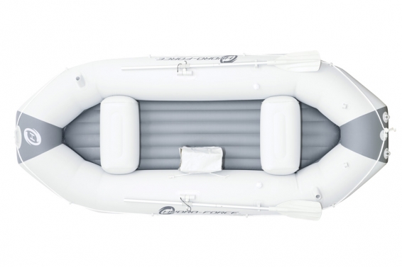 Трехместная надувная лодка Marine Pro-I Raft Set Bestway 65044, алюминиевые вёсла, ручной насос