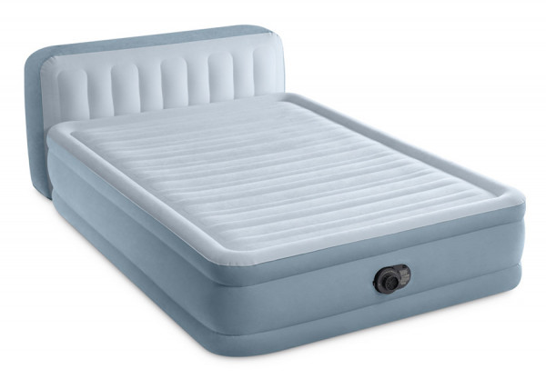    Plush Headboard Airbed Intex 64450ND,    220