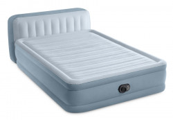    Plush Headboard Airbed Intex 64450ND,    220