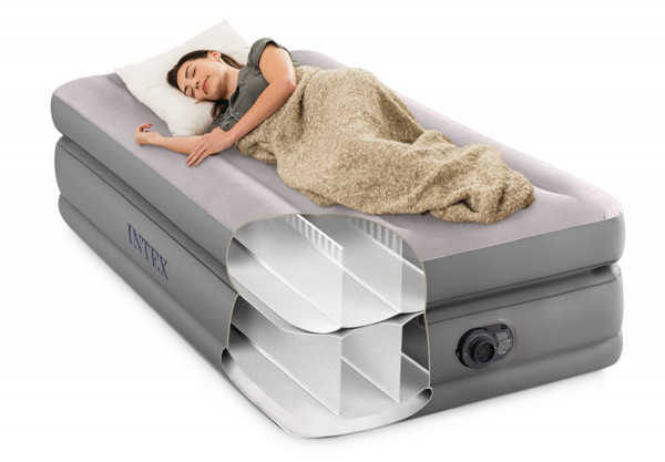    Prime Comfort Elevated Airbed Intex 64162ND,    220