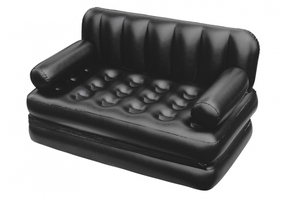 Двухместный надувной диван Multi-Max 5-in-1 Air Couch Bestway 75056, внешний электрический насос 220В