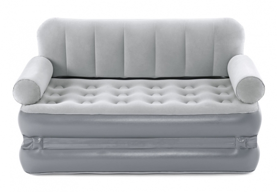 Двухместный надувной диван Multi-Max 3-in-1 Air Couch Bestway 75079, встроенный электрический насос 220В