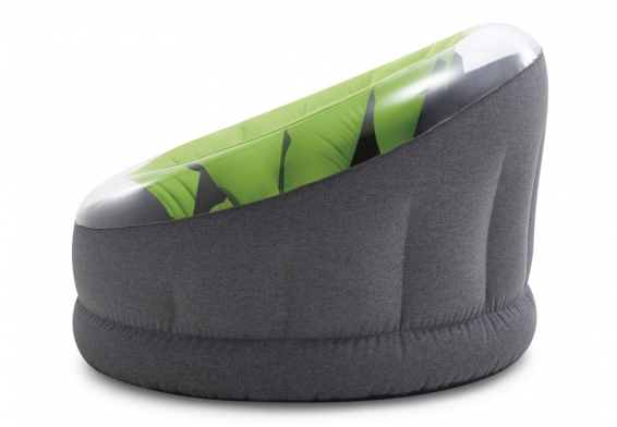 Надувное кресло Empire Chair Intex 66582NP, цвет зелёный, без насоса
