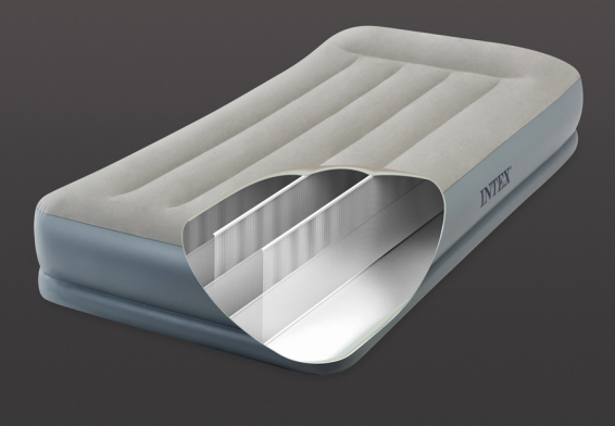    Pillow Rest Mid-Rise Airbed Intex 64116ND,    220