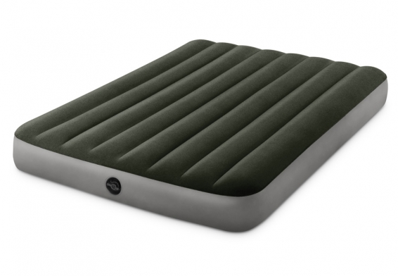 Полуторный надувной матрас Prestige Downy Airbed Intex 64108, без насоса