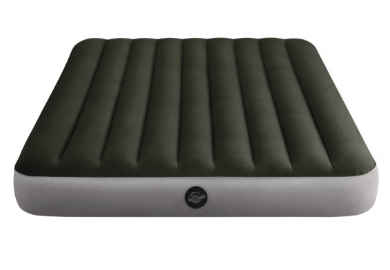 Двуспальный надувной матрас Prestige Downy Airbed Intex 64109, без насоса