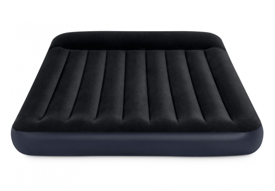 Двуспальный надувной матрас Pillow Rest Classic Airbed Intex 64143, без насоса