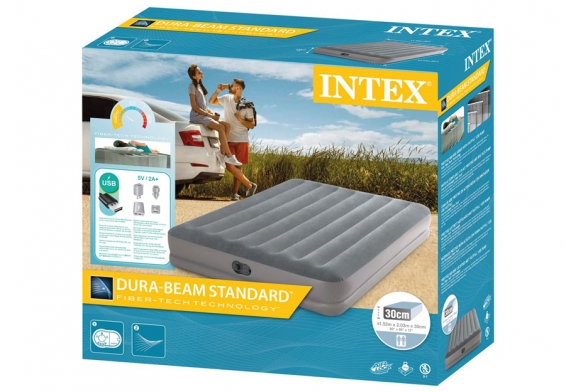    Prestige Mid-Rise Airbed Intex 64114,   USB-