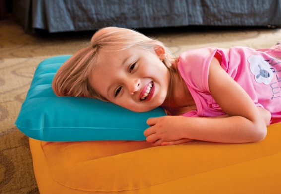 Надувная подушка Kidz Pillow Intex 68676NP, цвет голубой