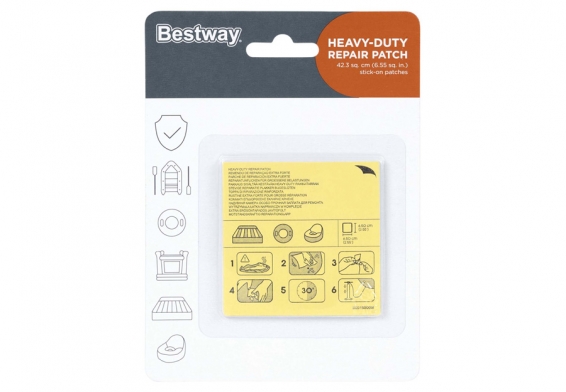 Ремкомплект Heavy-Duty Repair Patcn Bestway 62068, 10 заплаток