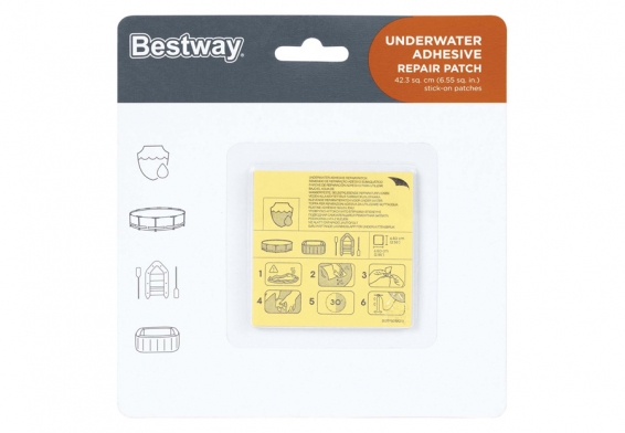  Underwater Adhesive Repair Patcn Bestway 62091, 10 