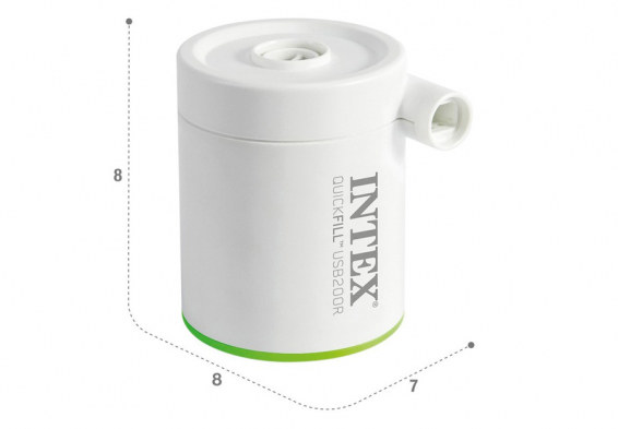   USB    5V 2Ah QuickFill USB200R Rechargeable Intex 66637