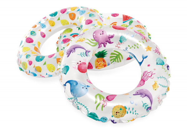    Lively Print Swim Ring Intex 59241NP