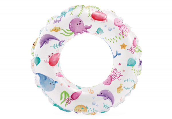    Lively Print Swim Ring Intex 59241NP