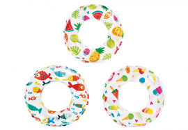    Lively Print Swim Ring Intex 59241NP