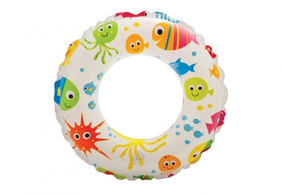    Lively Print Swim Ring Intex 59241NP