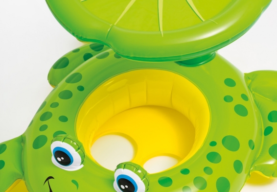Надувной круг с трусиками Froggy Friends Shaded Baby Float Intex 56584NP
