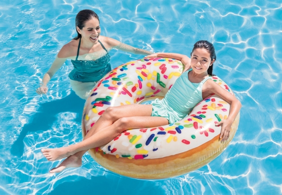    Sprinkle Donut Tube Intex 56263NP