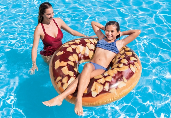    Nutty Donut Tube Intex 56262NP